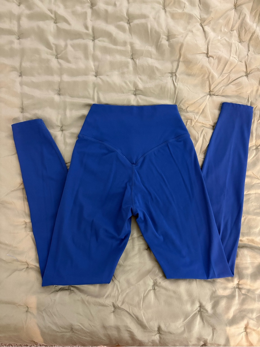 High-Waisted Tummy Control Royal Blue Leggings